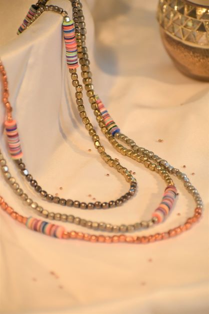 Multicolored Long Necklace