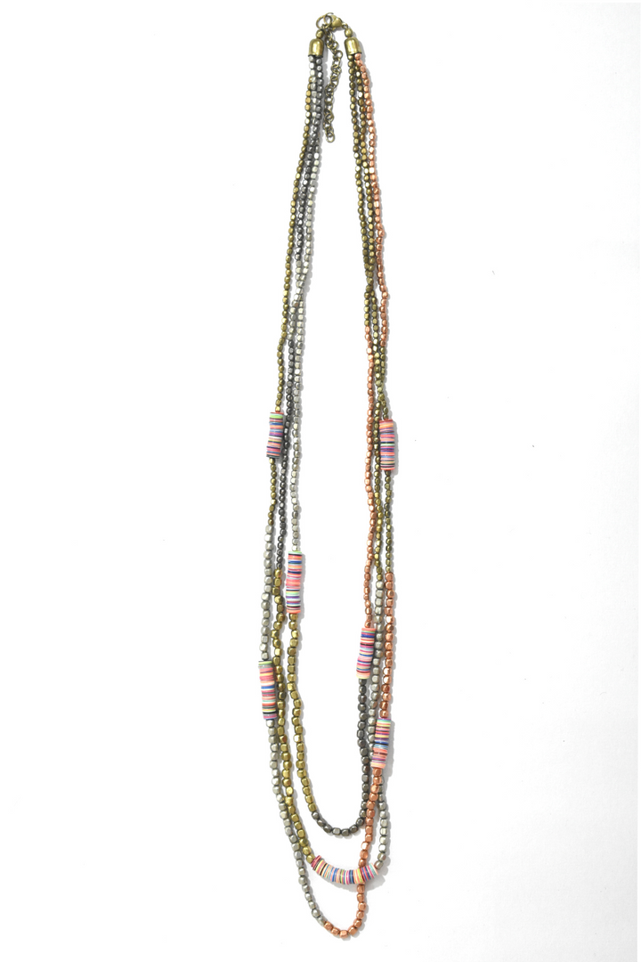 Multicolored Long Necklace