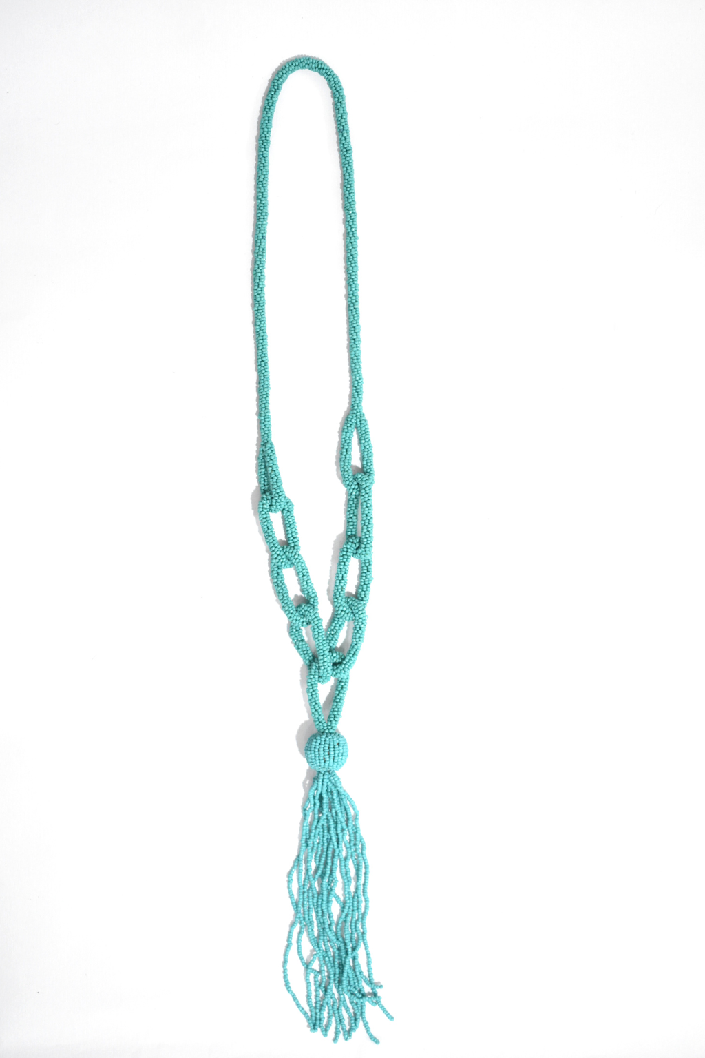Triple layer golden mixed chain and turquoise bead necklace by Peace of  Mind - hillyhorton.co.uk