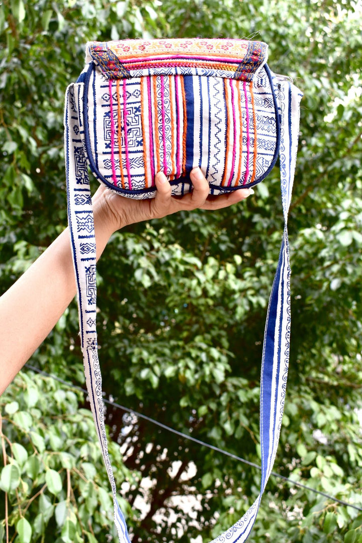 Multicolored Sling Pouch