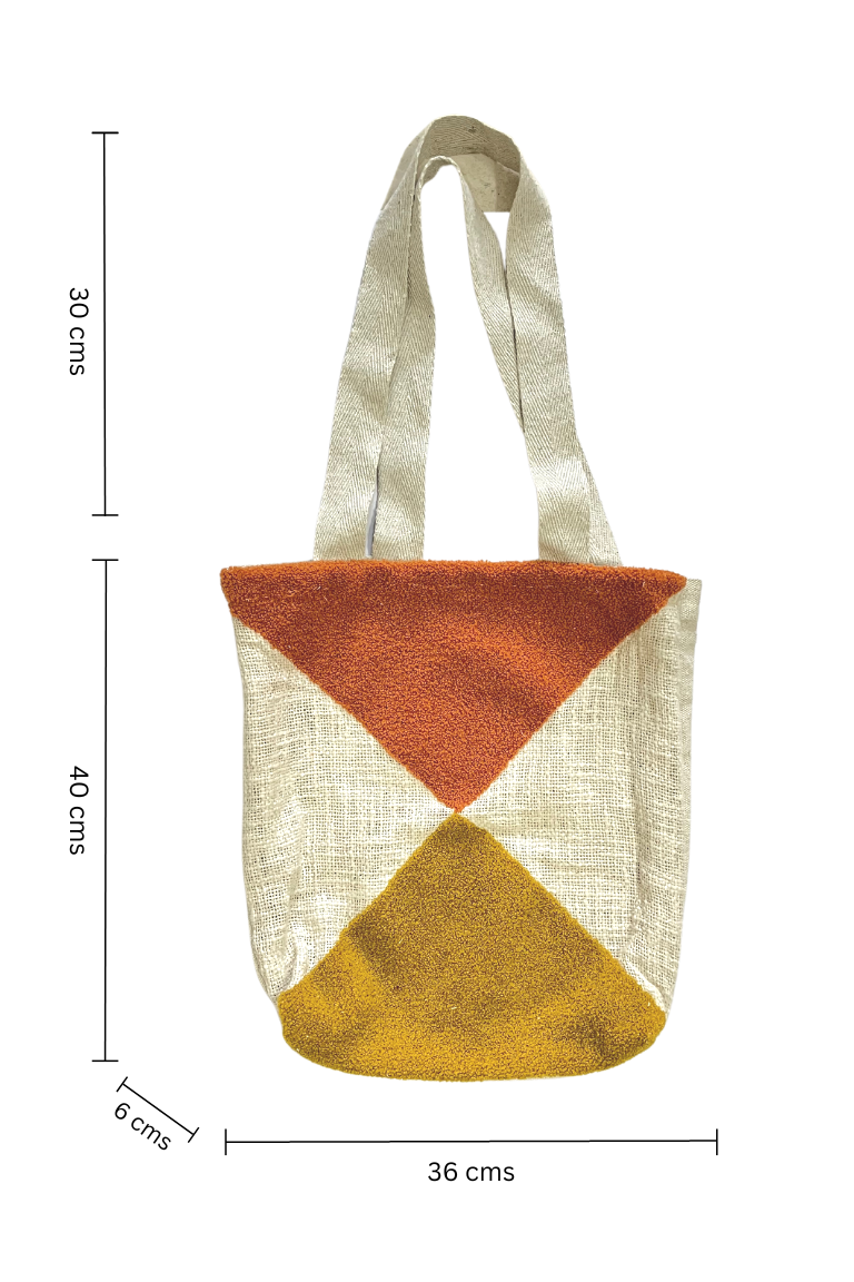 Bohemian Tricolor Tote Bag