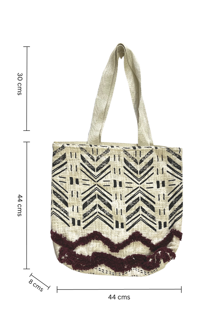 Bohemian Stripes Tote Bag